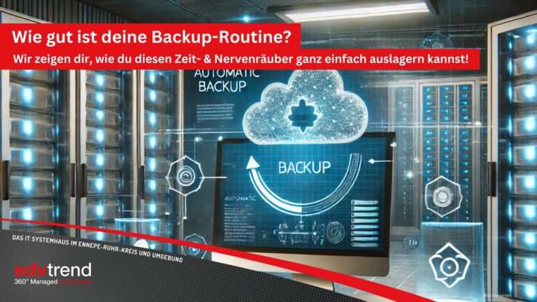 Wie oft sollte ich meine Unternehmensdaten sichern? edv-trend aus Gevelsberg zeigt dir, wie das leichter geht.