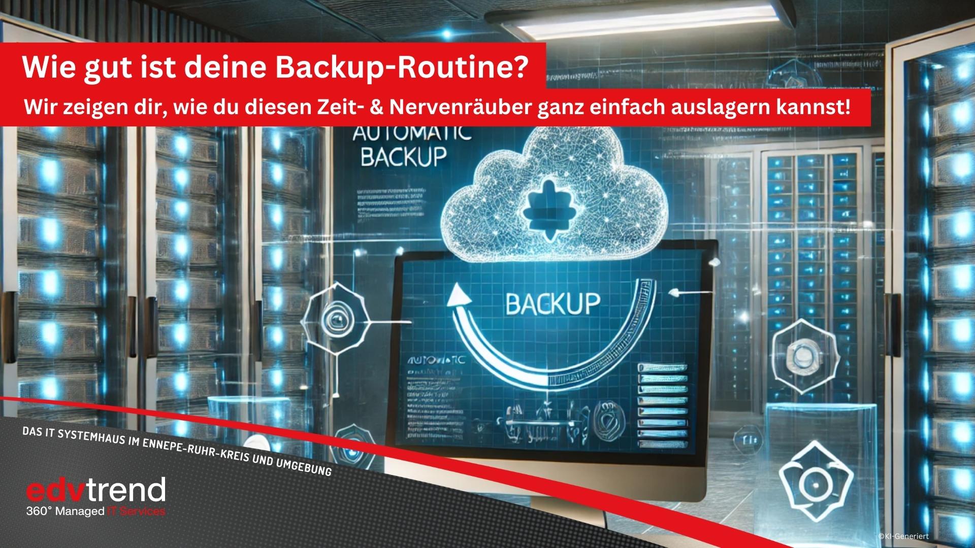 Wie oft sollte ich meine Unternehmensdaten sichern? edv-trend aus Gevelsberg zeigt dir, wie das leichter geht.