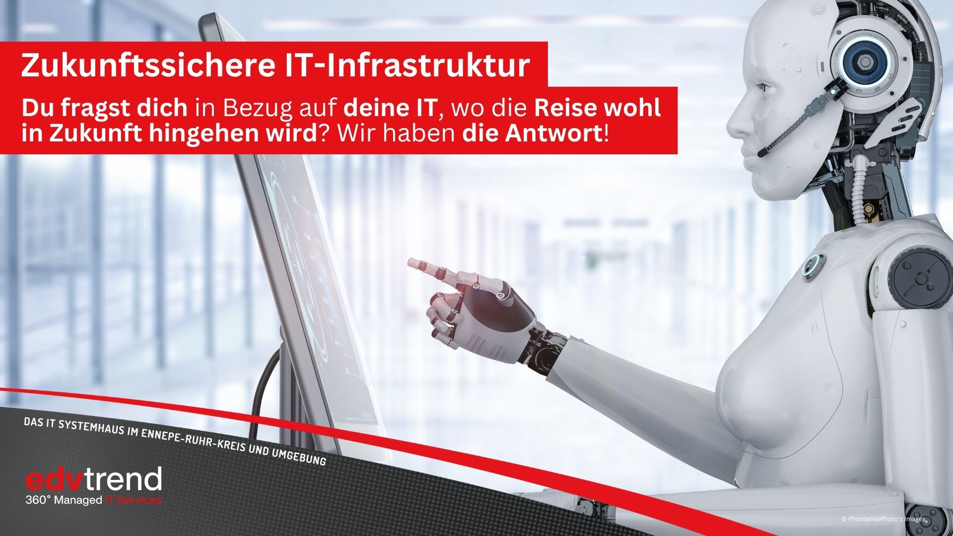 Wie sieht eine zukunftssichere IT-Infrastruktur aus? edv-trend aus Gevelsberg hat die Antwort!