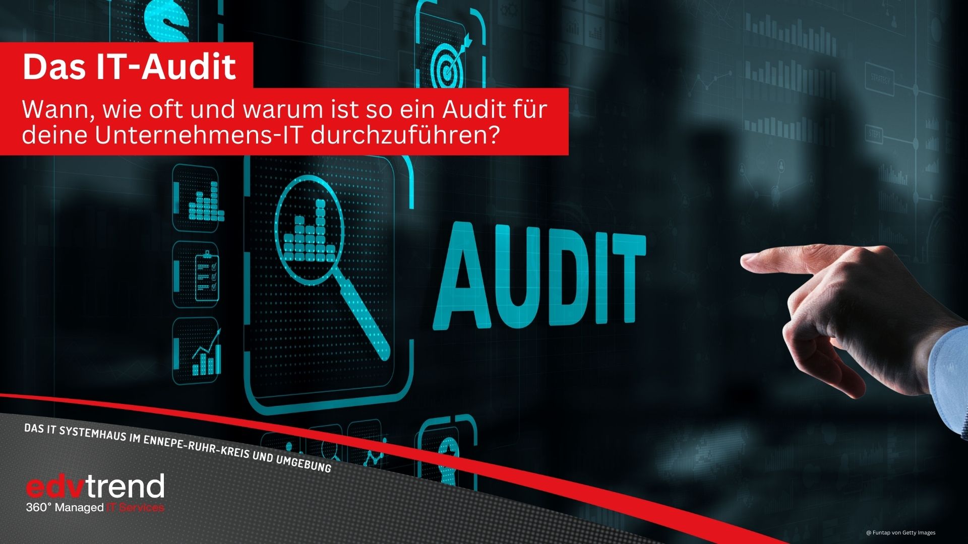Wann und warum ein IT-Audit mit edv-trend aus Gevelsberg für dein Unternehmen sinnvoll ist.