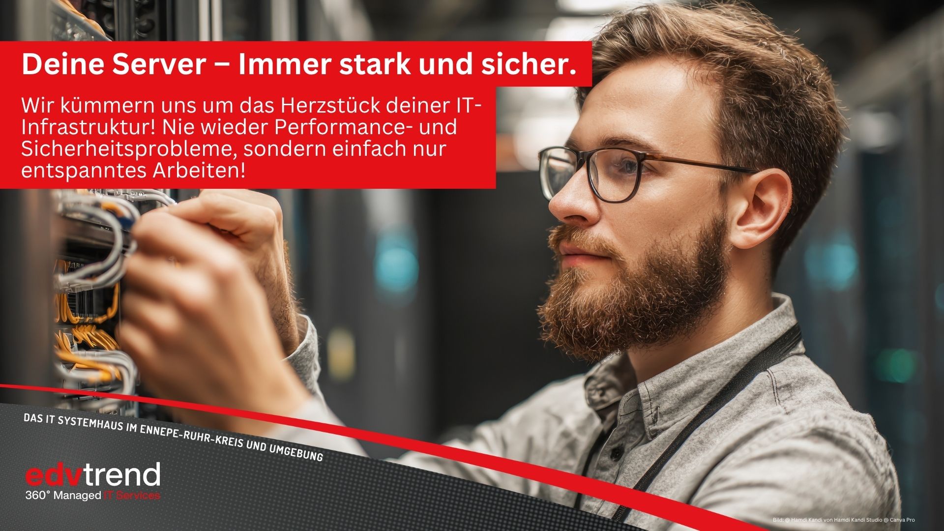 Server-Management für dein Unternehmen in Schwelm, Herdecke, Hagen mit edv-trend aus Gevelsberg