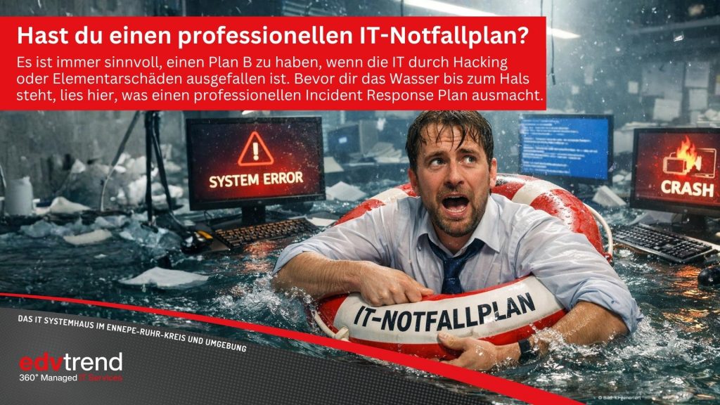 Hast du einen IT-Notfallplan für den Ernstfall? – So setzt du einen professionellen Incident Response Plan in deinem Unternehmen in Gevelsberg um!
