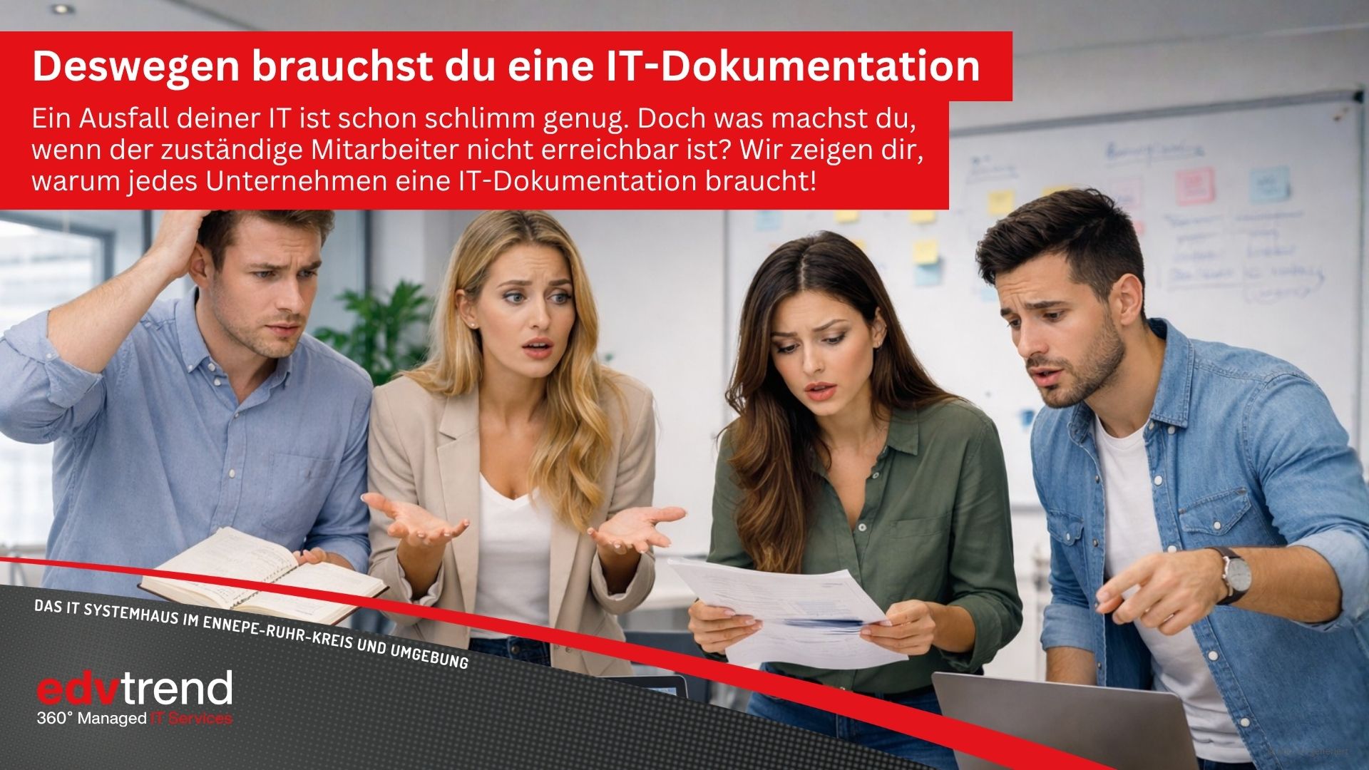 IT-Dokumentation für Unternehmen von edv-trend aus Gevelsberg