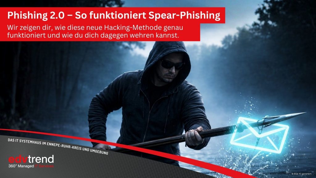 Phishing 2.0 – So funktioniert Spear-Phishing. edv-trend aus Gevelsberg zeigt dir, wie es funktioniert.
