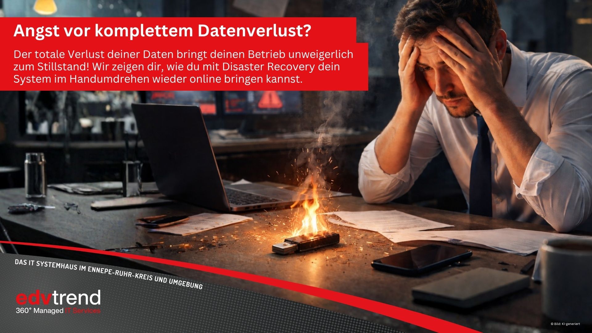 Disaster Recovery – So bist du nach einem IT-Ausfall schnell wieder handlungsfähig
