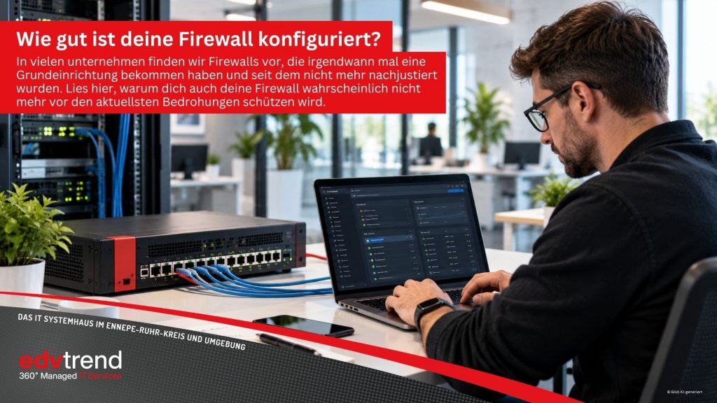 Firewall richtig konfigurieren – Wie gut ist dein digitaler Türsteher aktuell trainiert?