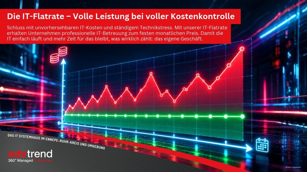 Wenn die IT einfach läuft – Wie dir eine IT-Flatrate von edv-trend aus Gevelsberg den Kopf fürs Geschäft frei macht